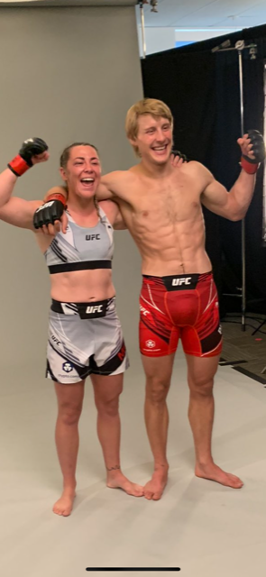 UFC Paddy Pimblett and Molly McCann